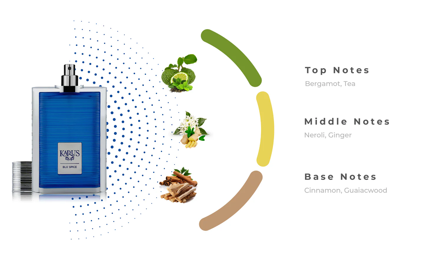  Khadlaj Karus Blu Spice 100ml EDP For Men And Women